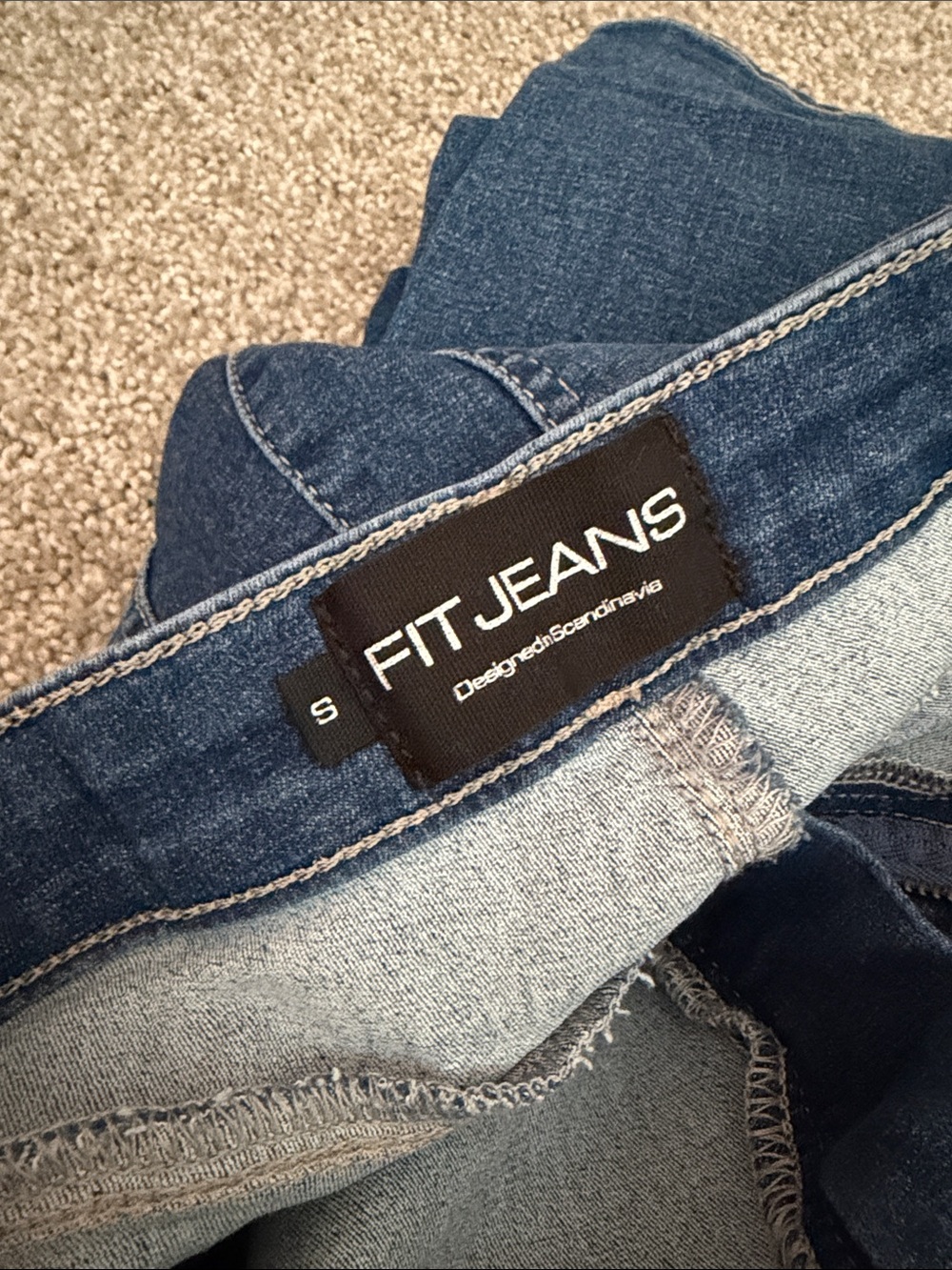 !it jeans FIT JEANS Dark Blue Stretch Jeggings